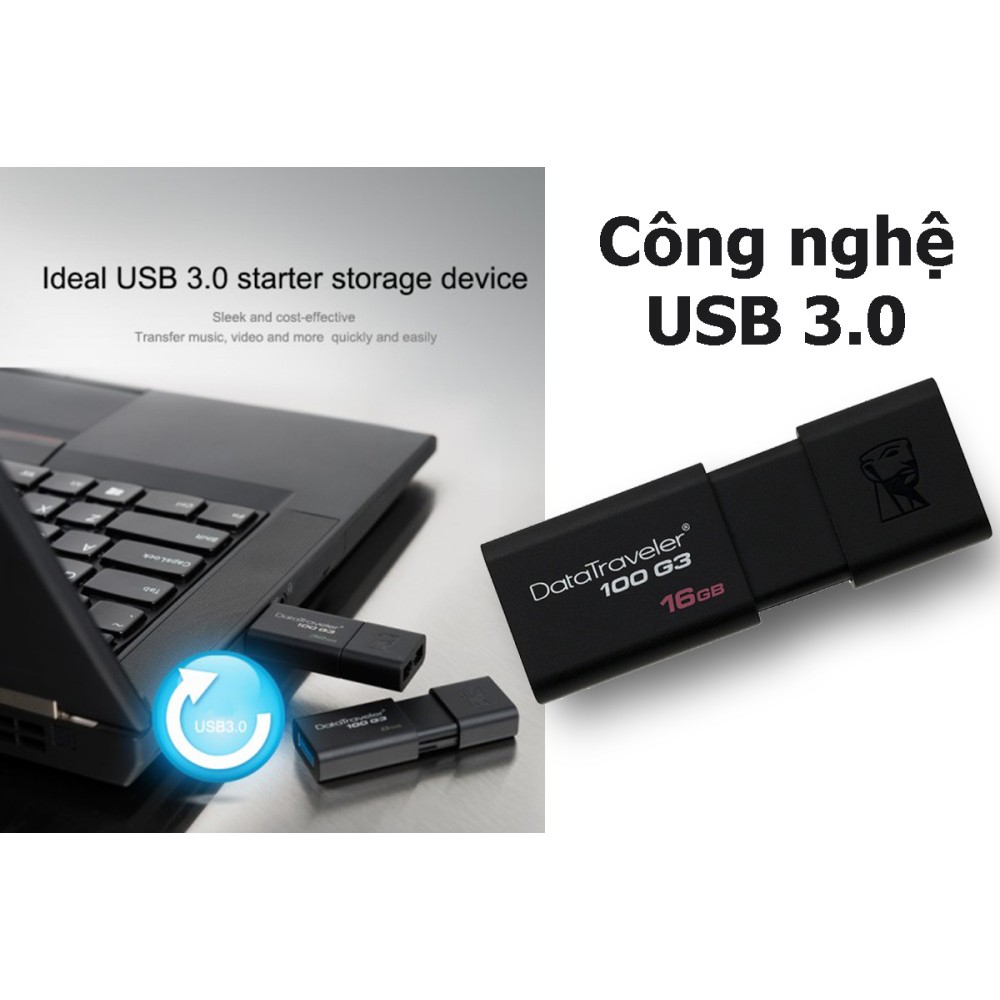 USB KINGSTON 16GB 3.0 | 9hComputer